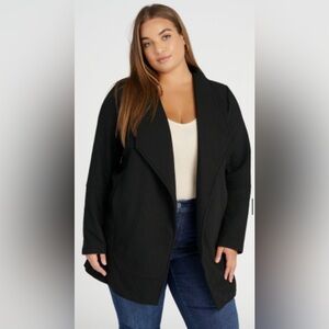 Black open cardigan, nwt, purchased from Wantable! Super Cute. 1X